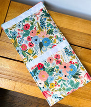 Load image into Gallery viewer, Small spring floral walker tote