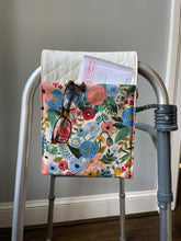 Load image into Gallery viewer, Small spring floral walker tote
