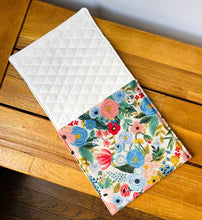 Load image into Gallery viewer, Small spring floral walker tote