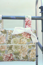 Load image into Gallery viewer, Blue and pink floral walker bag