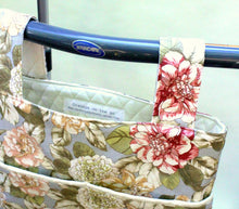 Load image into Gallery viewer, Blue and pink floral walker bag