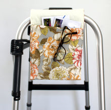 Load image into Gallery viewer, blue floral mini walker bag