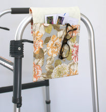 Load image into Gallery viewer, blue floral mini walker bag