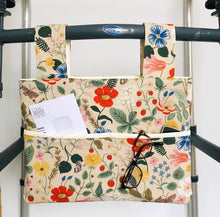 Load image into Gallery viewer, Rifle Paper Co walker bag in strawberry fields