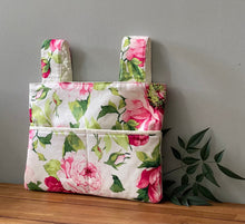 Load image into Gallery viewer, Pretty pink floral walker bag