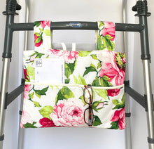 Load image into Gallery viewer, Pretty pink floral walker bag