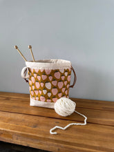 Load image into Gallery viewer, Strawberry project and knitting bag