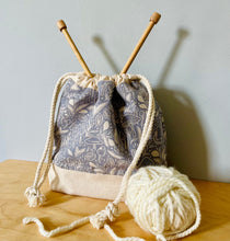 Load image into Gallery viewer, Mystical mushroom project tote with pockets