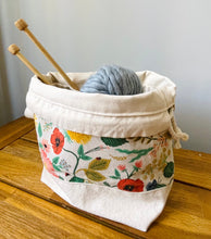 Load image into Gallery viewer, NEW!! Large craft project tote in Rifle Paper co Camont print