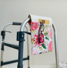 Load image into Gallery viewer, Pink floral mini walker bag