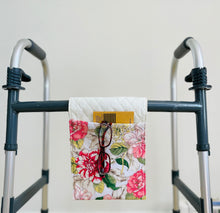 Load image into Gallery viewer, Pink floral mini walker bag