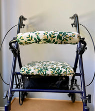 Load image into Gallery viewer, Rollator Christmas walker seat cover and back rest bar cover
