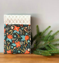 Load image into Gallery viewer, Rifle Paper Co poinsettia Christmas walker bag