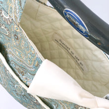 Load image into Gallery viewer, Spa inspired blue medallion walker bag