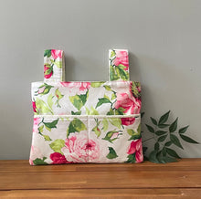 Load image into Gallery viewer, Pink spring floral walker bag
