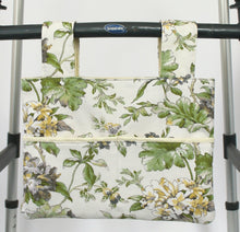 Load image into Gallery viewer, White Hydrangea walker bag
