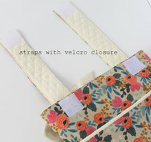 Load image into Gallery viewer, Butterfly garden floral rollator walker bag
