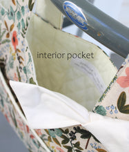 Load image into Gallery viewer, Butterfly garden floral rollator walker bag
