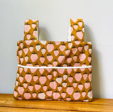 Load image into Gallery viewer, Strawberry summer rollator walker bag
