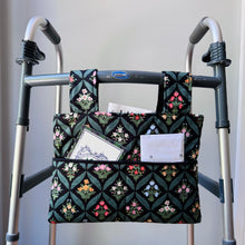 Load image into Gallery viewer, Vintage Floral Rifle Paper Co walker bag with pockets
