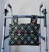 Load image into Gallery viewer, Vintage Floral Rifle Paper Co walker bag with pockets
