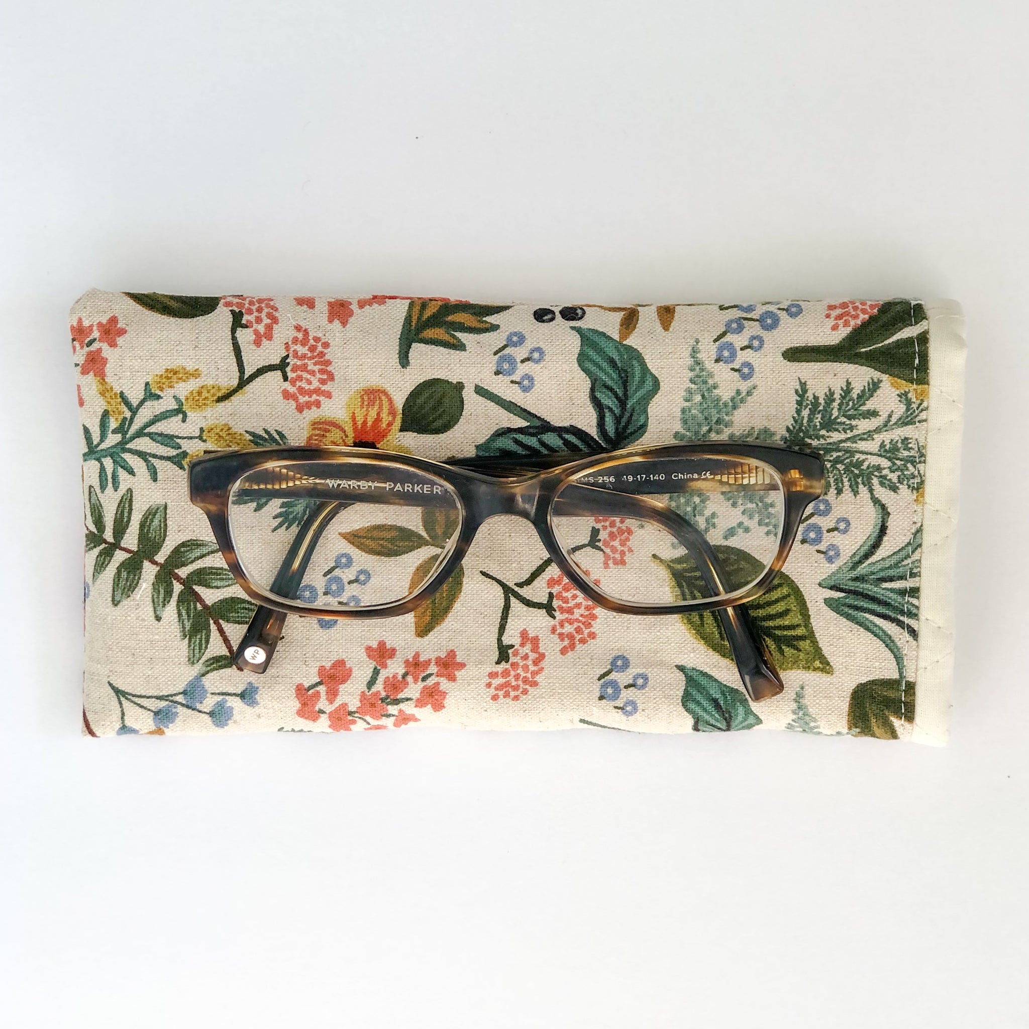 Rifle Paper Co Amalfi floral soft glasses case – Grannys On the Go